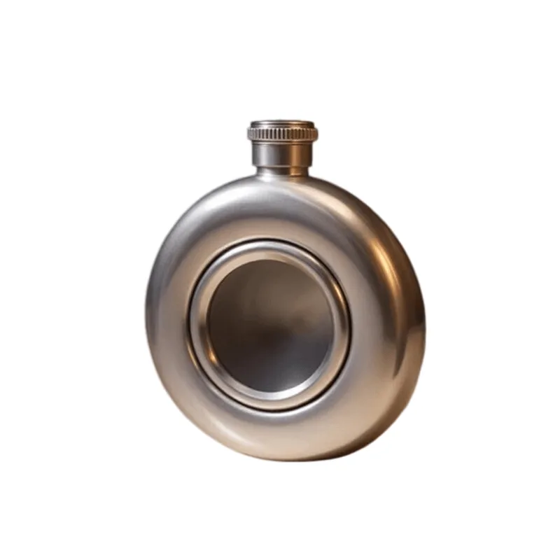 Hip Flask Russian Stainless Steel 150ml Mini Outdoor