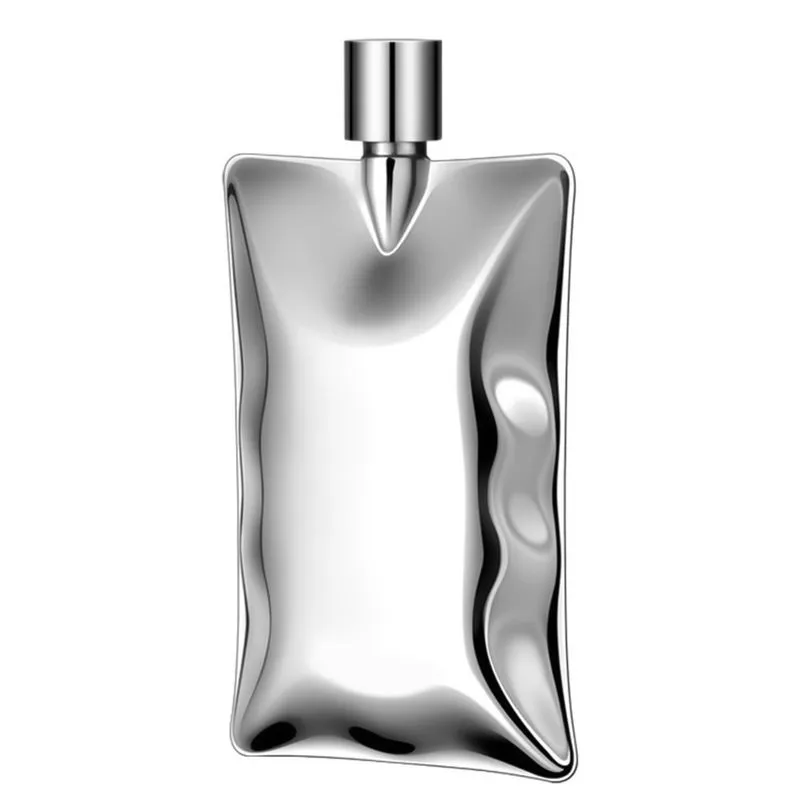 Frasco De Aço Inoxidável Hip Flask 180 Ml Com Acabamento Espelhado