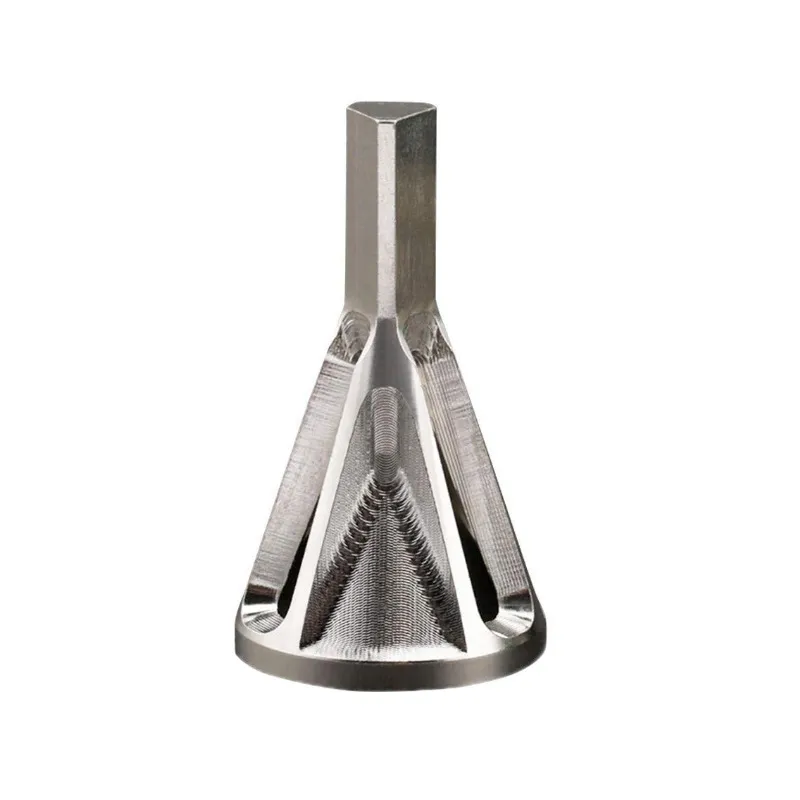 Ferramenta De Chanframento De Rebarbação Alloy Steel Hex Shank Silver