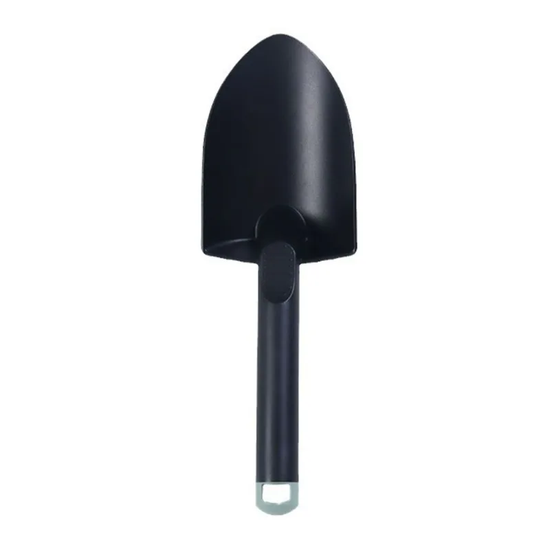 Pá De Jardinagem Mini Pá Manual De Plástico Preta Para Solo