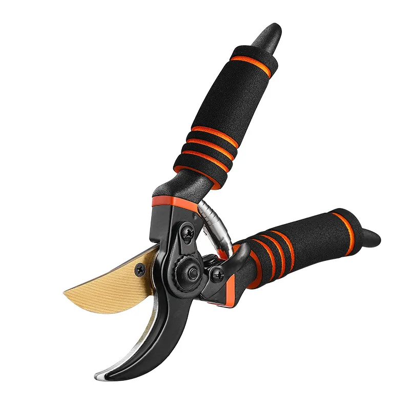 Tesouras De Poda Heavy Duty Garden Com Cabo Ergonômico Laranja