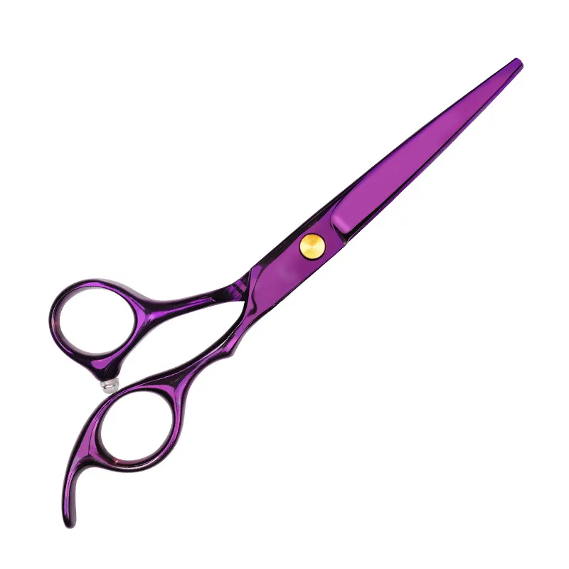 Tesoura De Corte De Cabelo Profissional Em Aço Inoxidável De 6,5 Polegadas