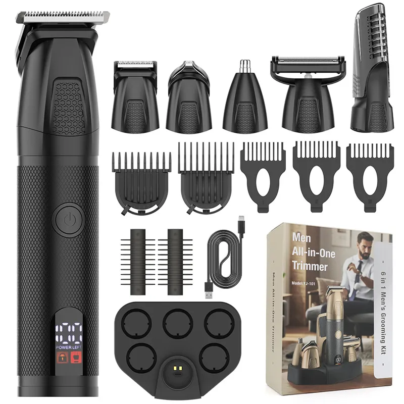 Kit De Higiene Multifuncional 6 Em 1 Para Máquina De Cortar Cabelo Elétrica