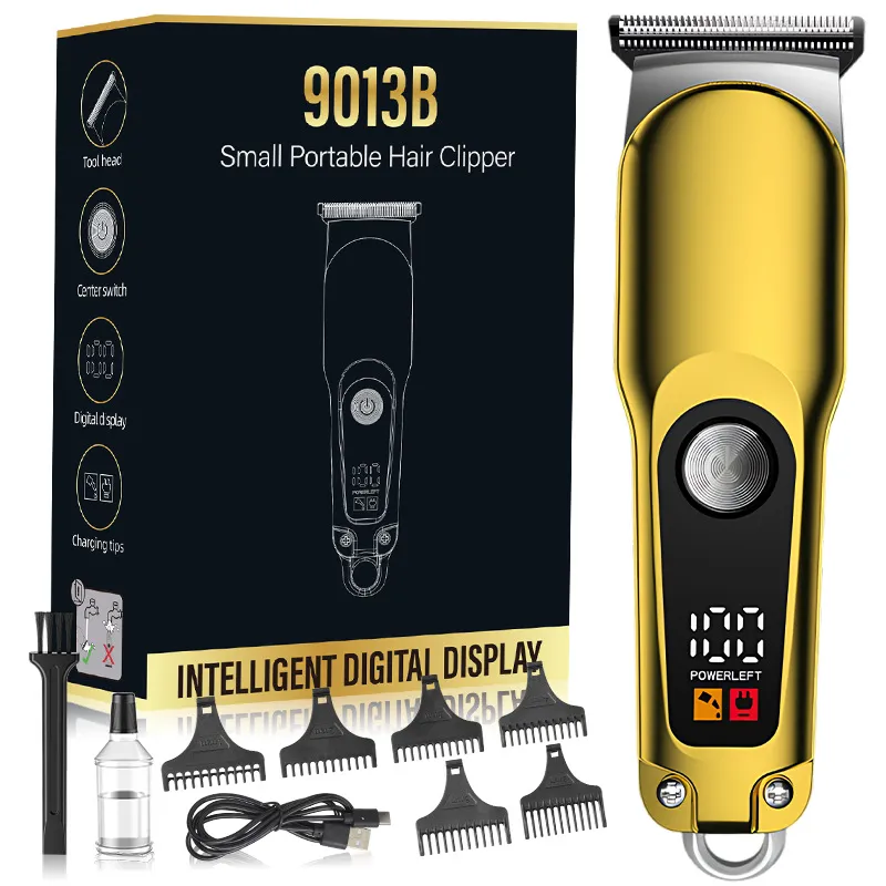 Aparador Elétrico Recarregável Hair Clipper Mini 9013b