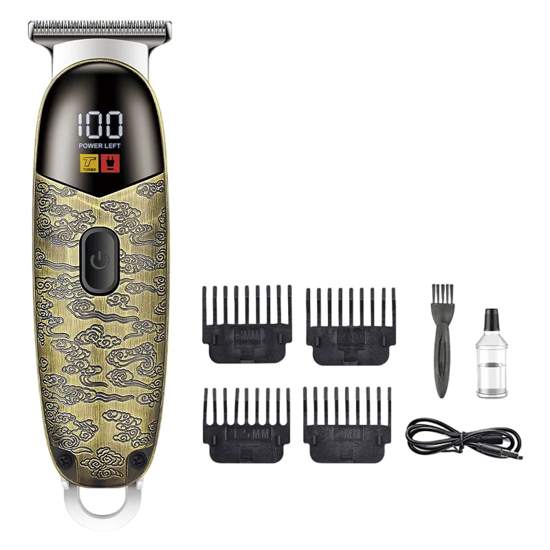 Máquina De Cortar Cabelo Yyt-623 Aparador Elétrico Para Homens Portátil