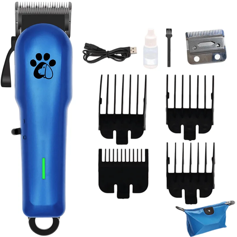 Máquina De Cortar Cães De Alta Potência Com Lâmina De Reposição E Pentes De Guia