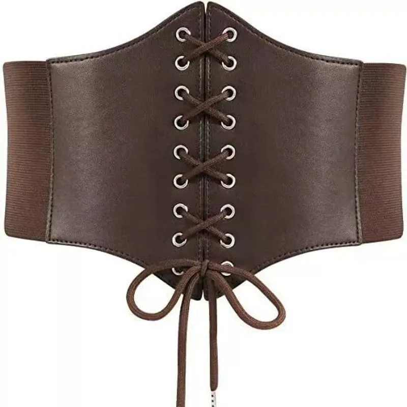 Cinto Corset Vintage Largo Para Fantasias Medievais