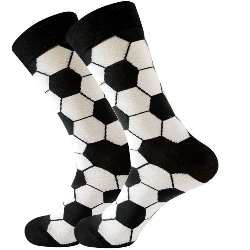 Meias Esportivas De Futebol Cano Médio 2 Pares Para Homens E Mulheres