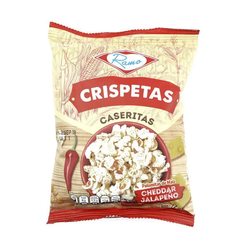 Crispeta Indv. Queso Jalapeño RAMO 22 gr