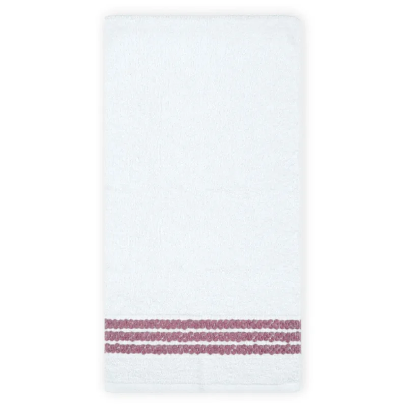 Set x2 toallas de mano 40x70cm 480g blanco Cannon 1524357