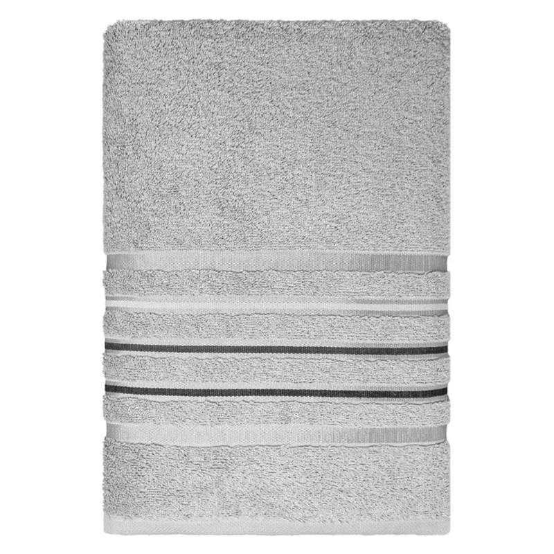 Toalla de baño 4713KARLA 70x140 550g/m2 gris Cannon 1534680