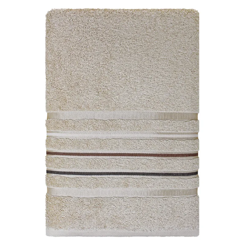 Toalla de baño 4713KARLA 70x140 550g/m2 beige Cannon 1534674