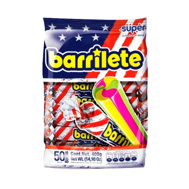 Caramelo Barrilete Bolsa 50 un. 400 g