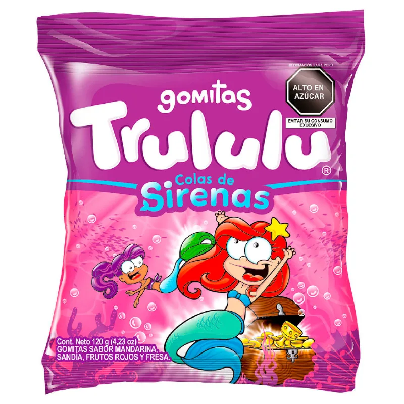 Gomitas TRULULU Sirenas Bolsa 24un