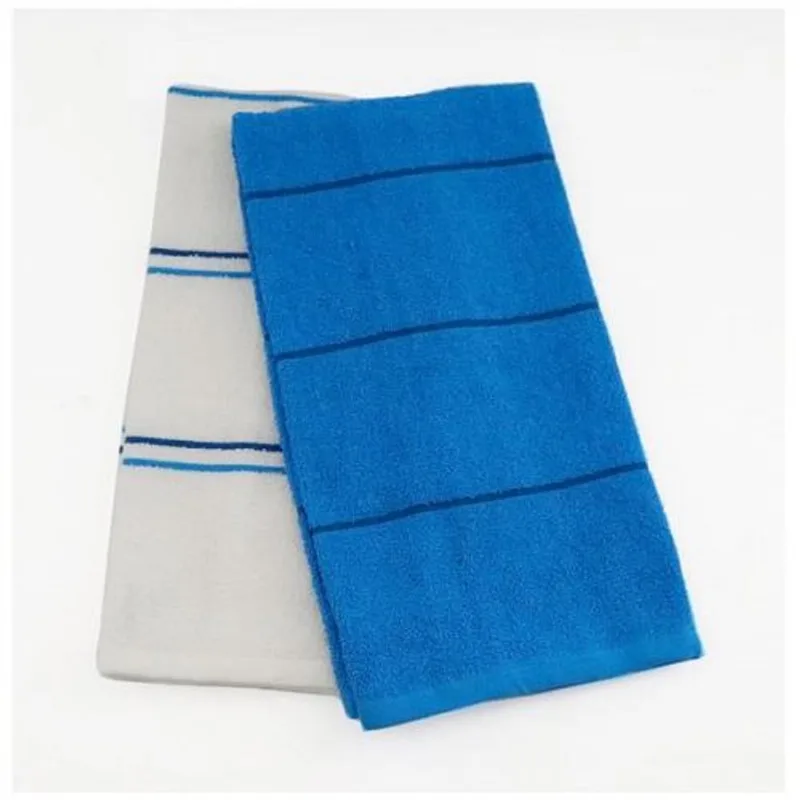 Set x2 limpiones azul blanco estampado FATELARES