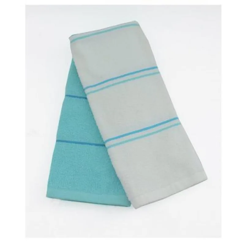 Set x2 limpiones turqueza blanco estamp FATELARES