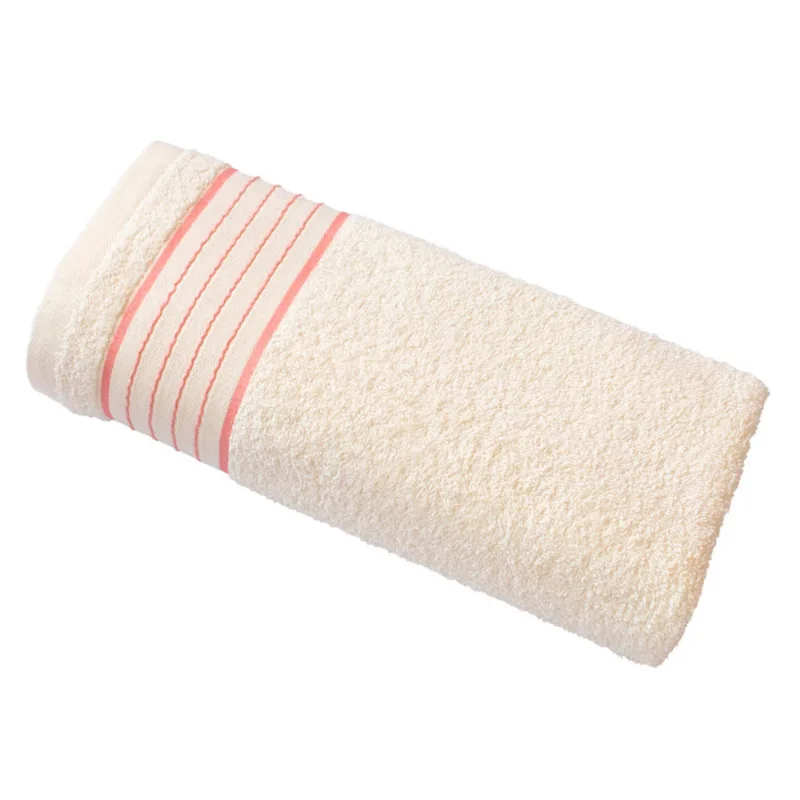 Toalla de cuerpo Murano 70x140 cm 450 g crema/rosado Fatelares