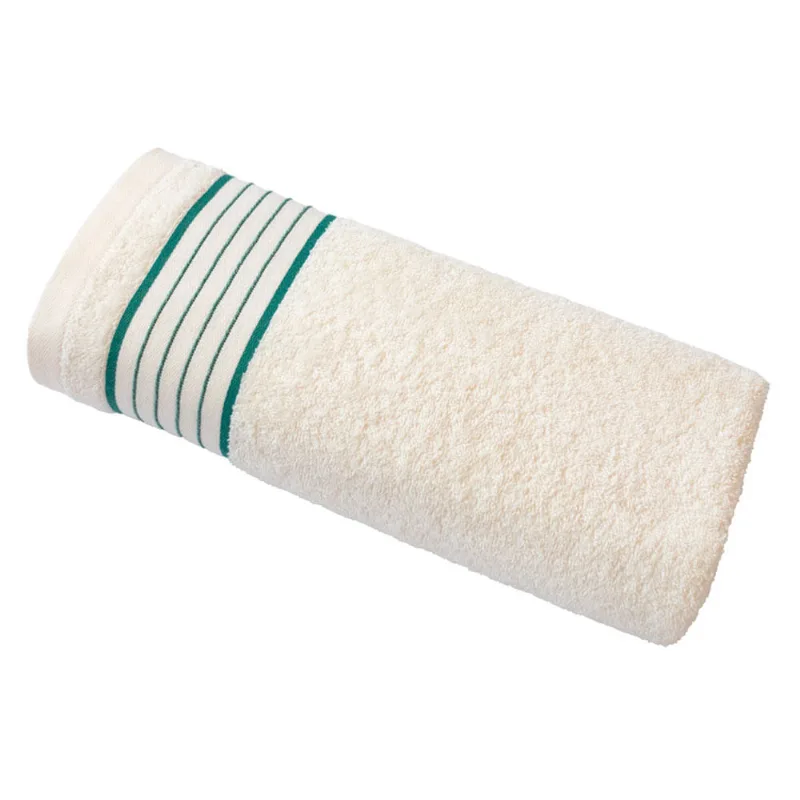 Toalla de cuerpo Murano 70x140 cm 450 g crema/verde Fatelares