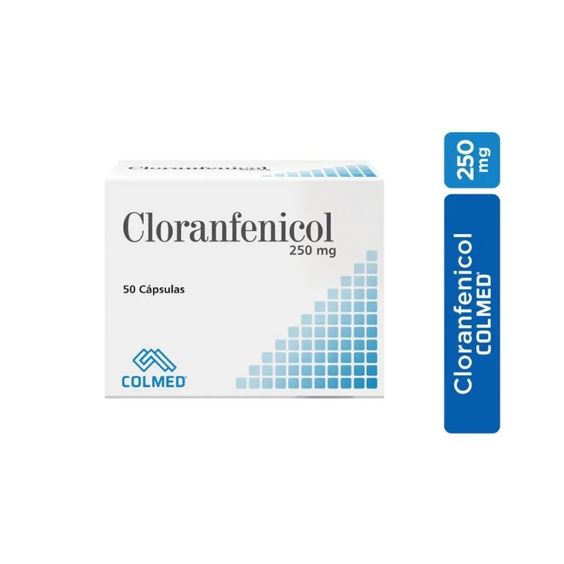 Cloranfenicol 250 Mg Caja con 50 Cápsulas