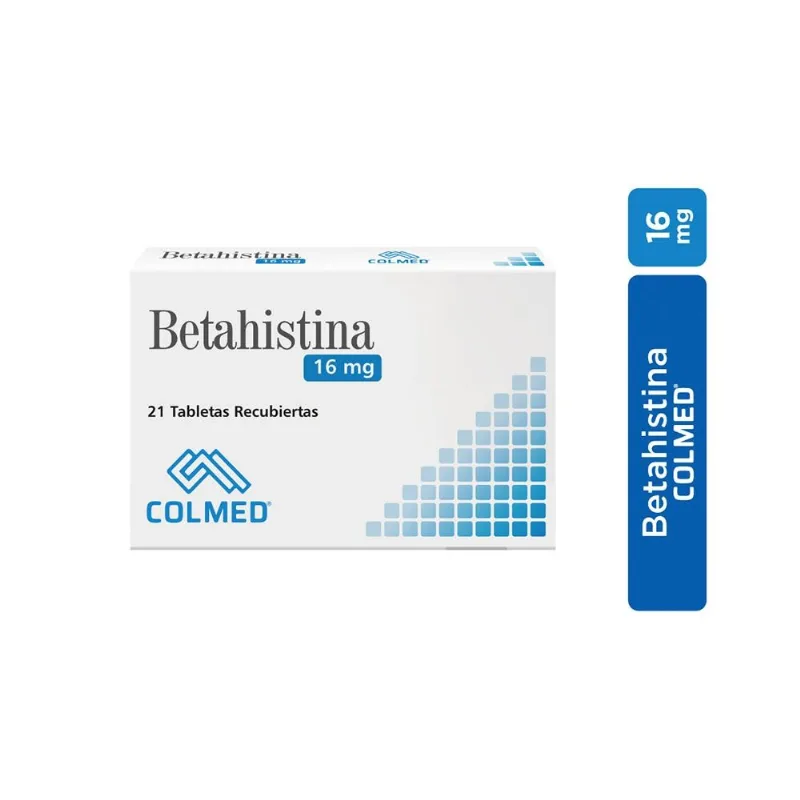 Betahistina 16 Mg Caja con 21 Tabletas