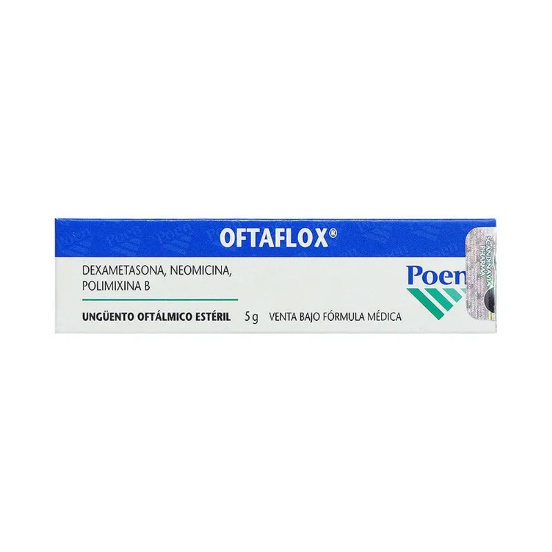 Oftaflox 0,1-0,35%-1000 Caja con Frasco con 5 Ml