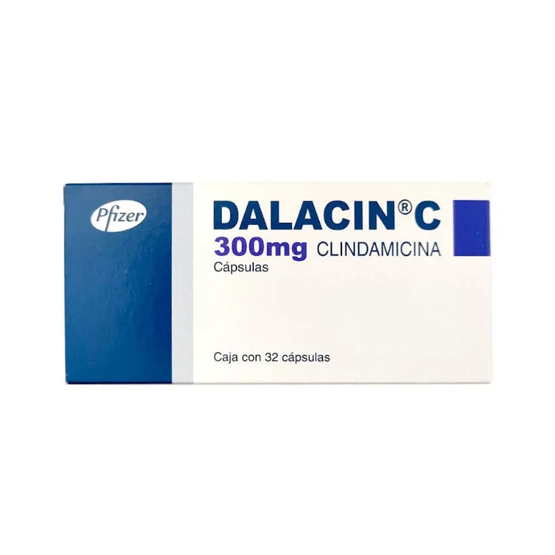 Dalacin C 300 Mg Caja con 32 Cápsulas