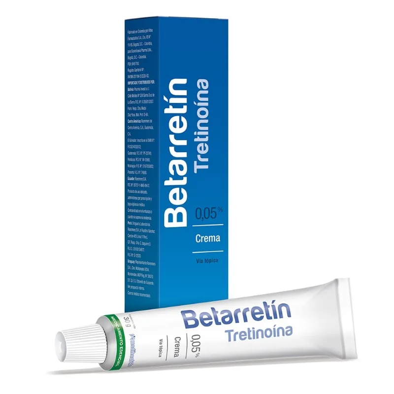 Betarretín Crema Caja con Tubo con 30 G