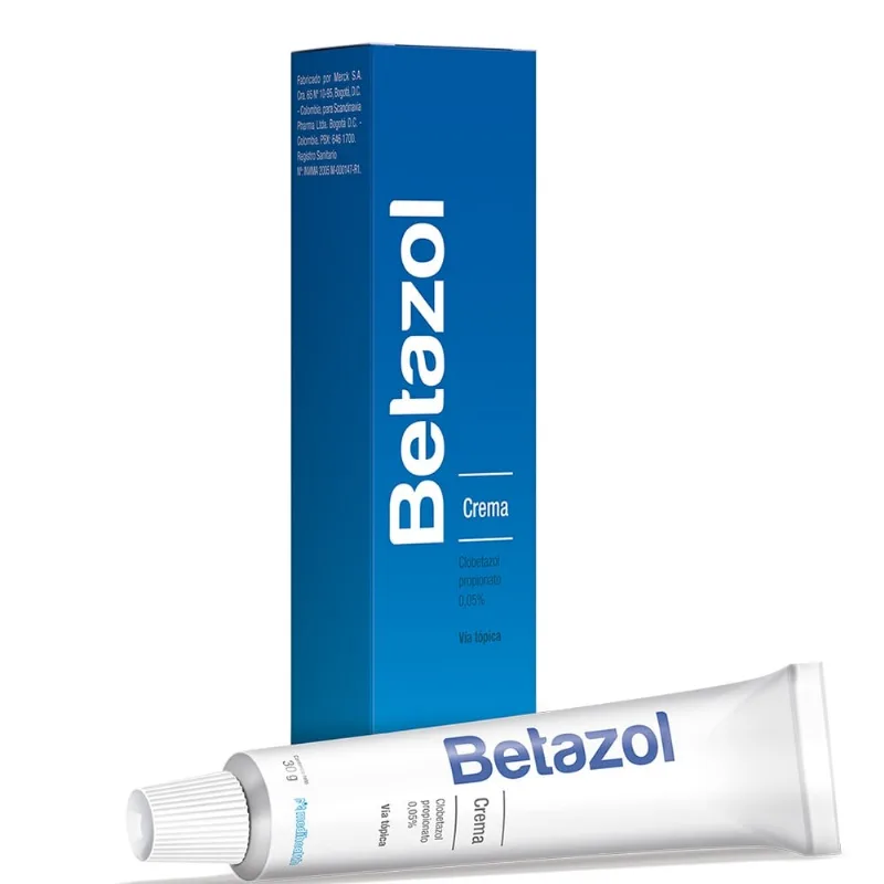 Betazol 0.05 % Crema Caja con Tubo con 30 G