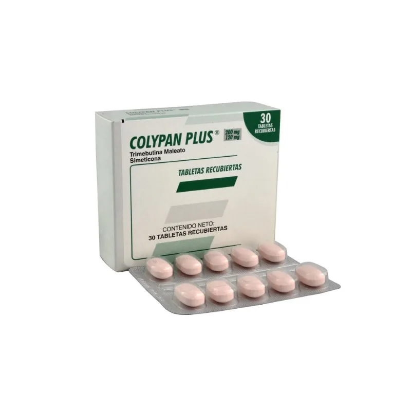 Colypan Plus 120 / 200 Mg Caja con 30 Tabletas Recubiertas
