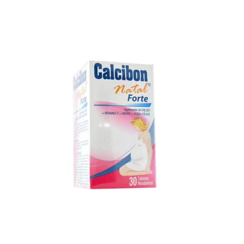 Calcibon Natal Forte Caja con 30 Tabletas Recubiertas