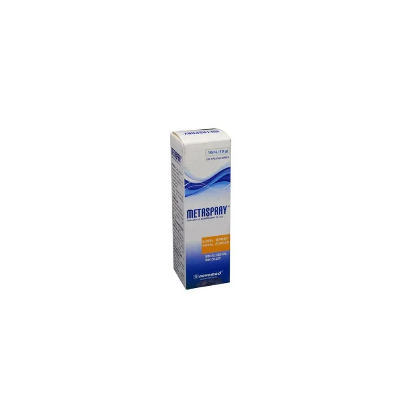 Metaspray Suspensión 50 Mcg Caja con Spray con 10 Ml