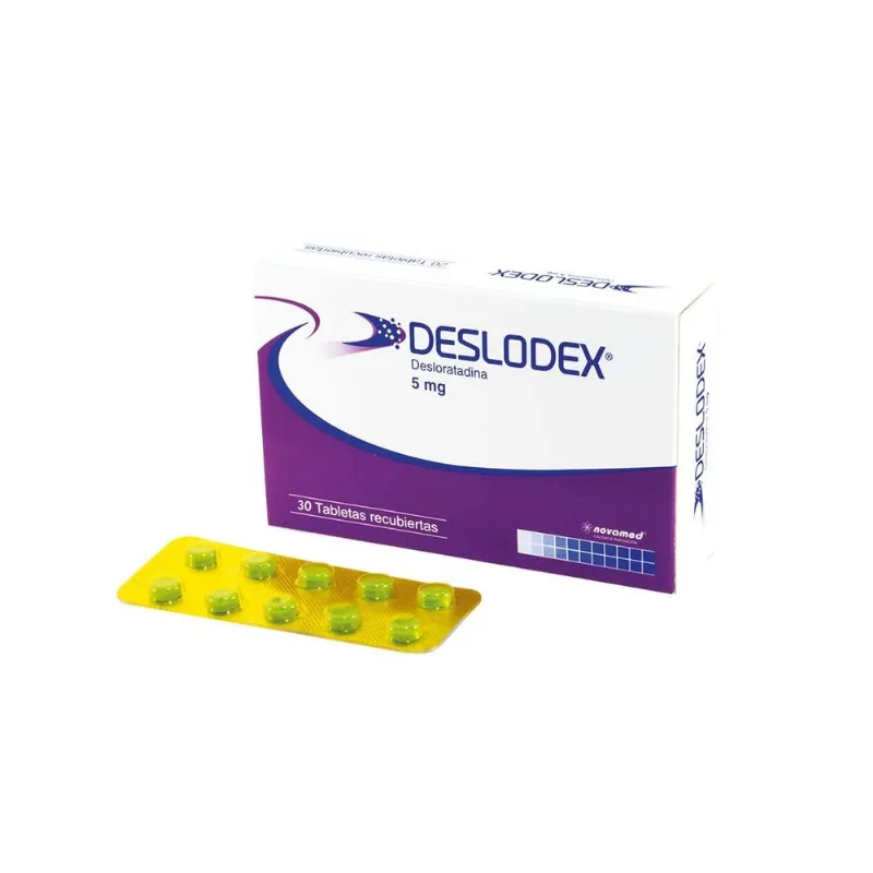 Deslodex 5 Mg 30 Tabletas Recubiertas