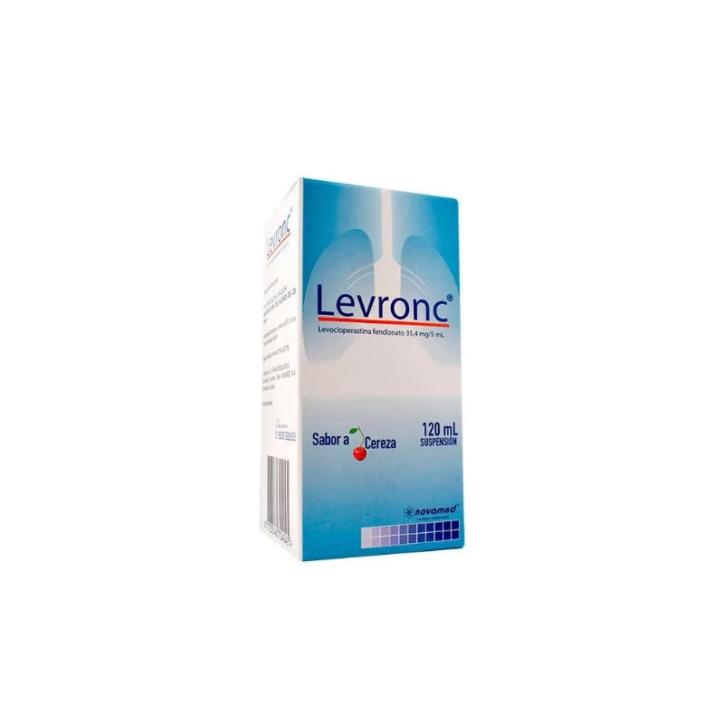 Levronc 35.4 Mg / 5 Ml Caja con Frasco con 120 Ml - Sabor Cereza
