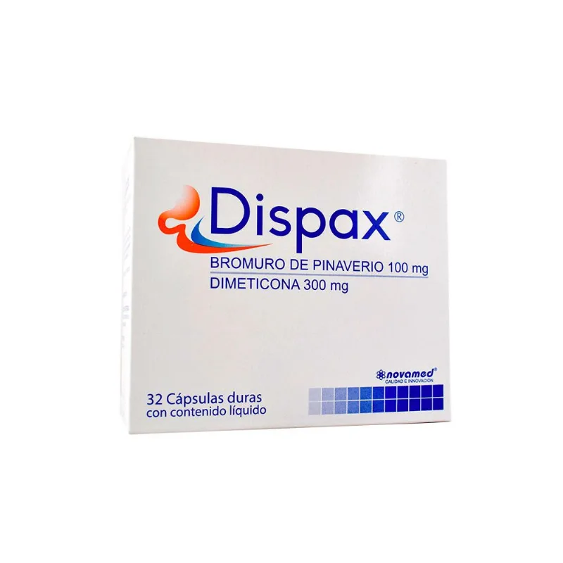 Dispax 100 / 300 Mg Caja con 32 Cápsulas Duras con Contenido Líquido