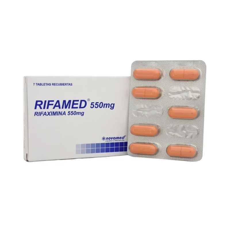 Rifamed 550 Mg Caja con 7 Tabletas