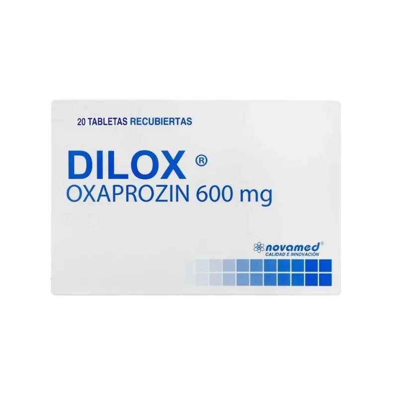 Dilox 600 Mg 20 Tabletas