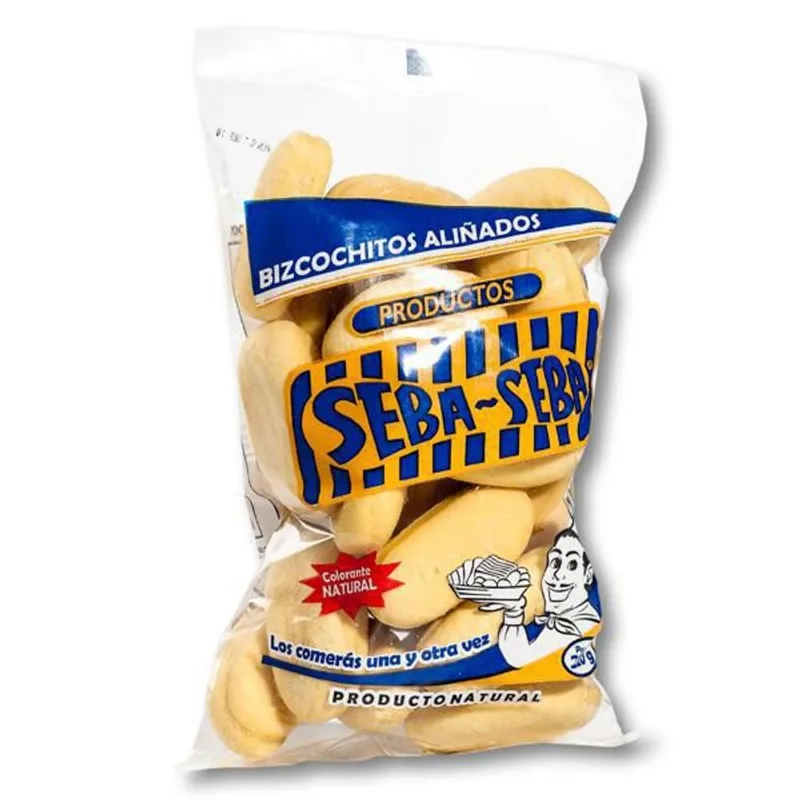 BIZCOCHITOS ALINADOS FAMILIAR SEBASEBA 220 gr