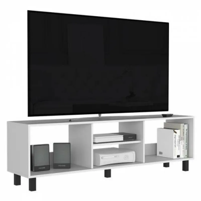 Rack Para Tv Tunez 160 Rta Blanco Marquez
