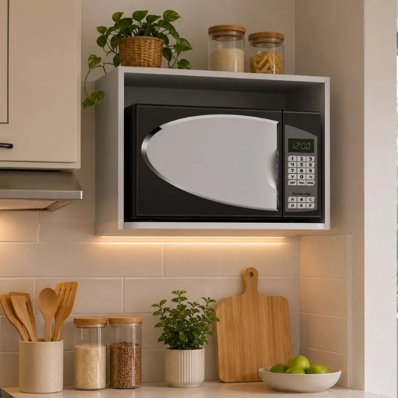 Mueble Auxiliar Superior de cocina Eco Blanco Tuhome