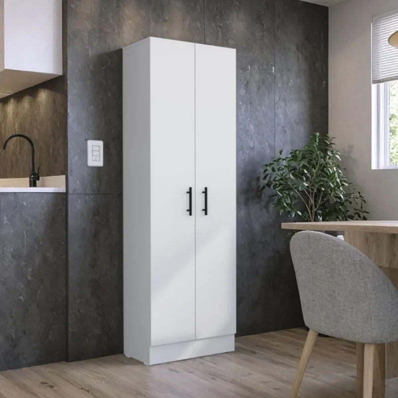 Alacena Multiusos Melamina Kitchen Blanco Tuhome