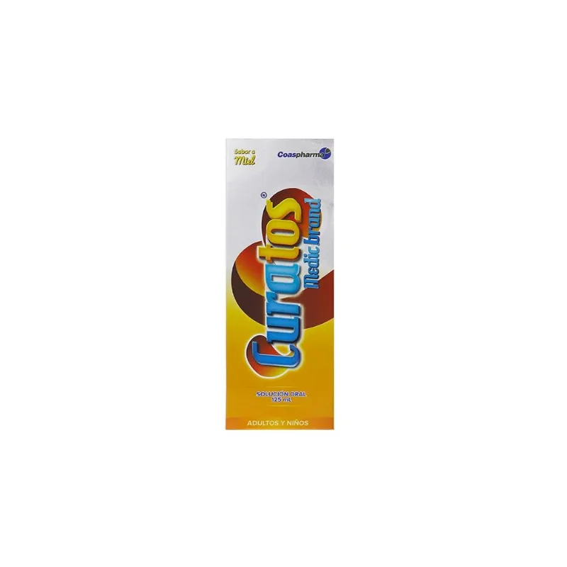 Jarabe para la Tos Curatos Medic Brand Sabor Miel 125 Ml