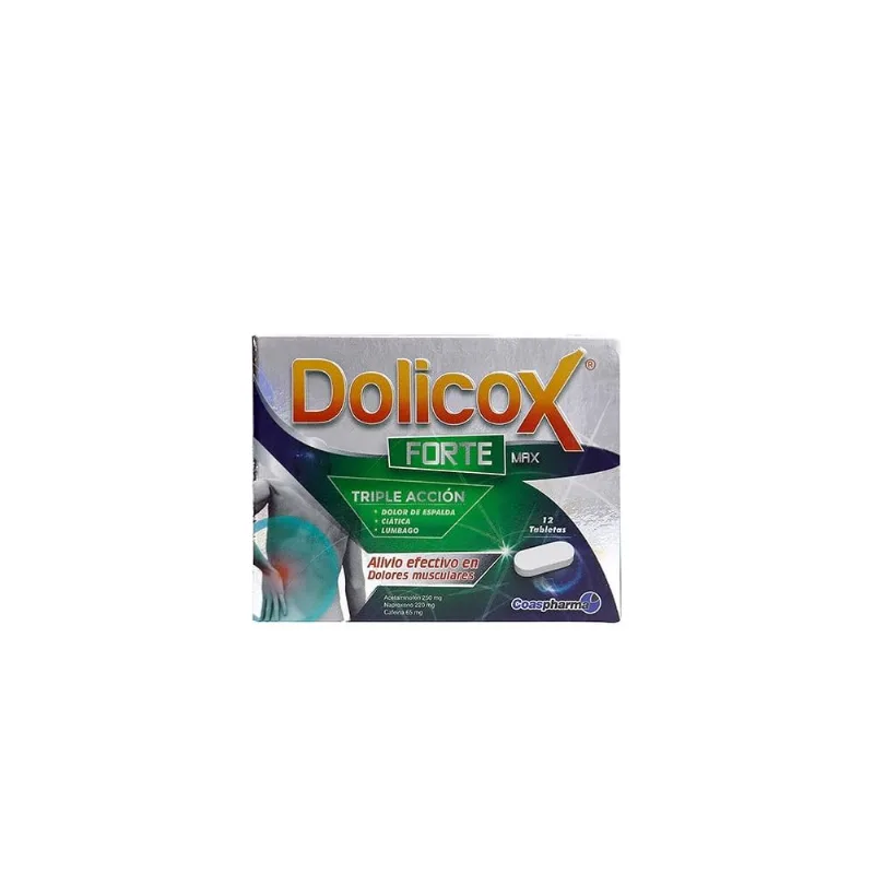 Dolicox Forte Max 12 Tabletas