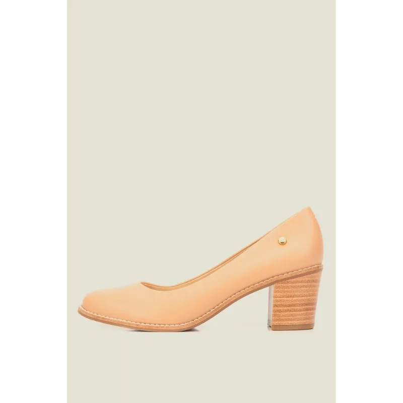 Tacones Mamba de cuero para mujer Natural 38