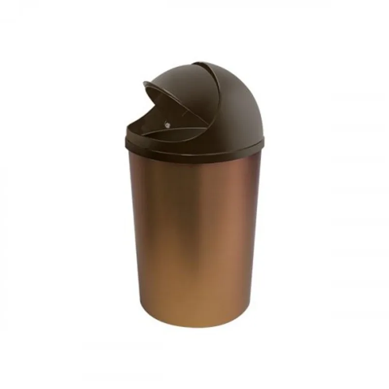Papelera Rimax 5 Litros Cobre