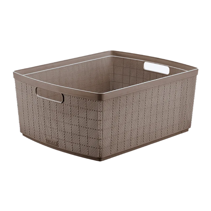 Canasta Fique 30L Mocca