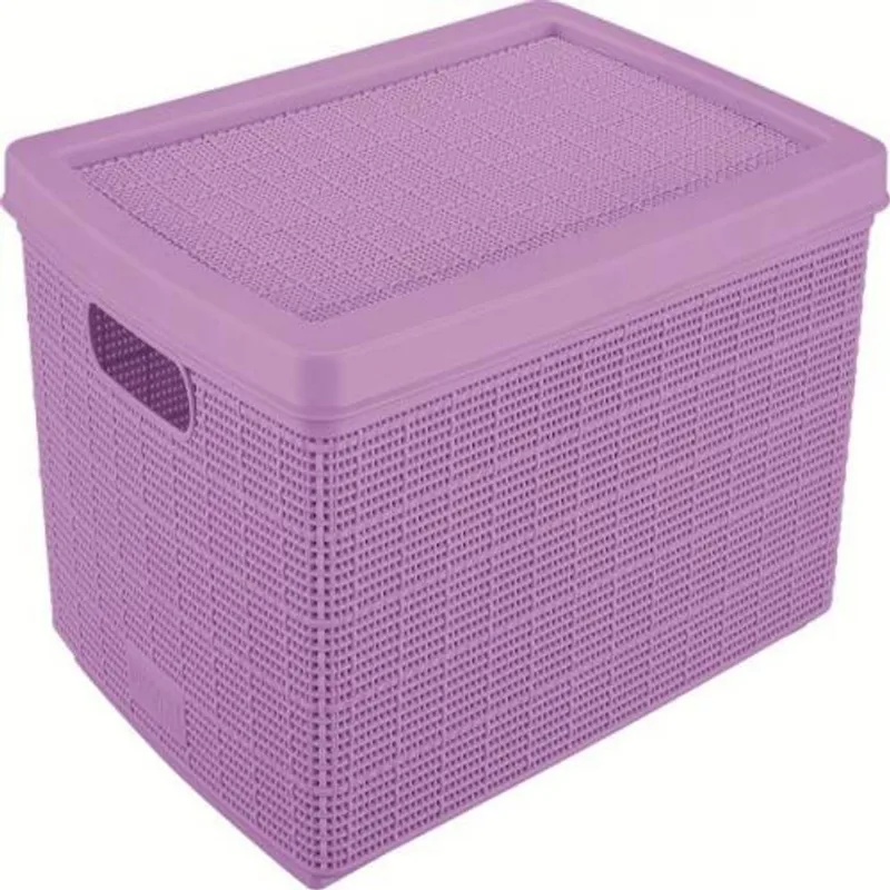 Canasta Fique 13L Lavanda