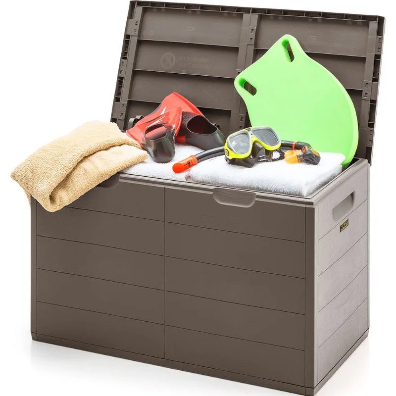 Baúl Rimax Caja Organizador 200 Litros Mocca (RX-13867)