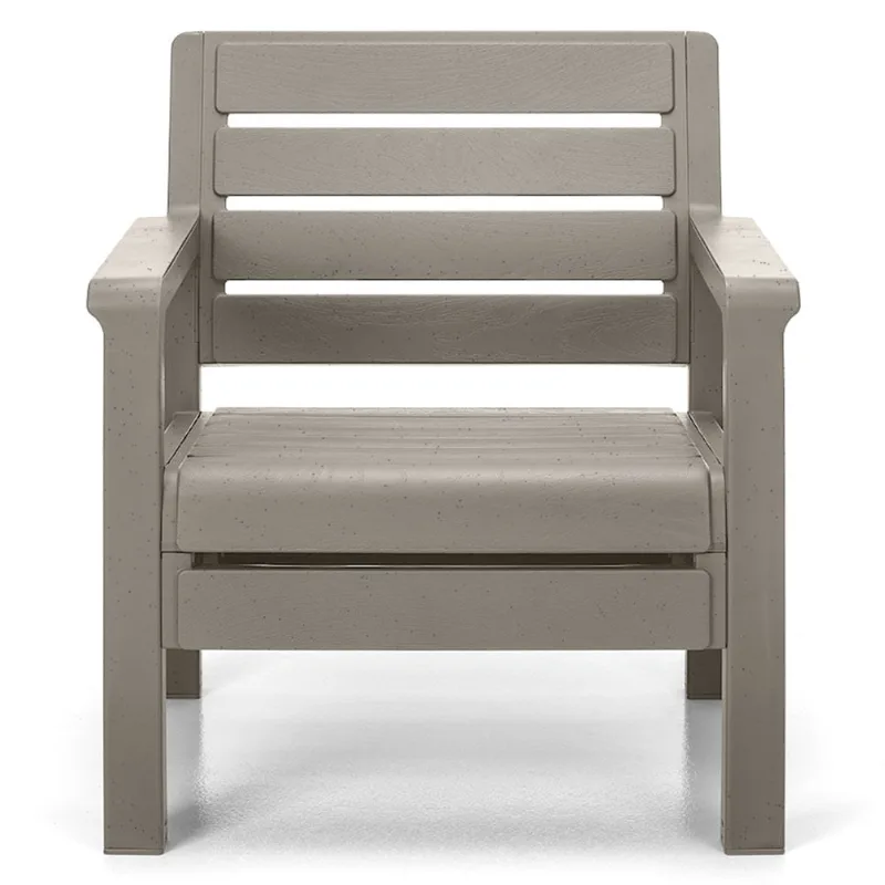 Sillón Barú 74.6 x 65.5 x 70.4 cm 1 puesto cemento Rimax