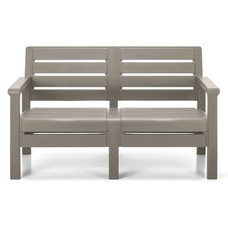 Sofá doble Barú 74.6 x 65.5 x 131.4 cm 2 puestos cemento Rimax