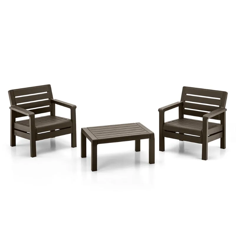 Set balcón Barú wengué Rimax
